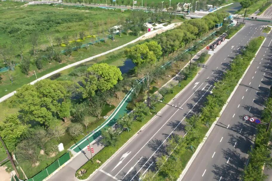 南京市龍袍新城楊莊河路(北一路-通玉路)兩側(cè)公園項目通過竣工驗收