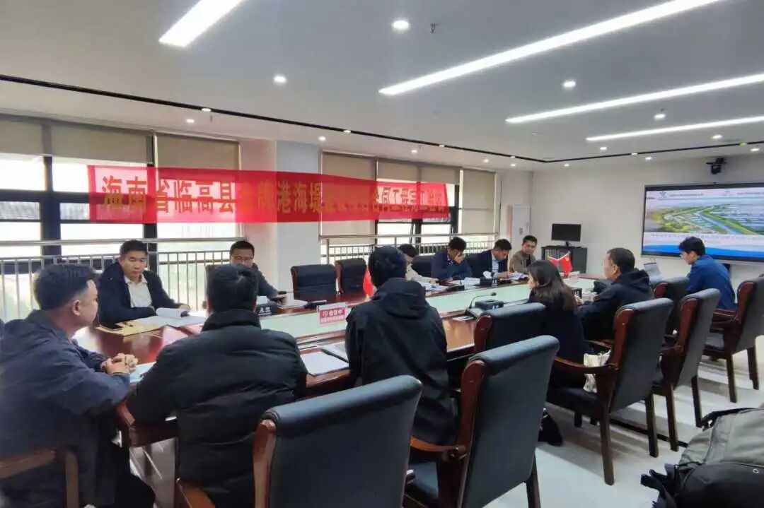 海南省臨高縣金牌港海堤建設(shè)項目通過合同工程完工驗收
