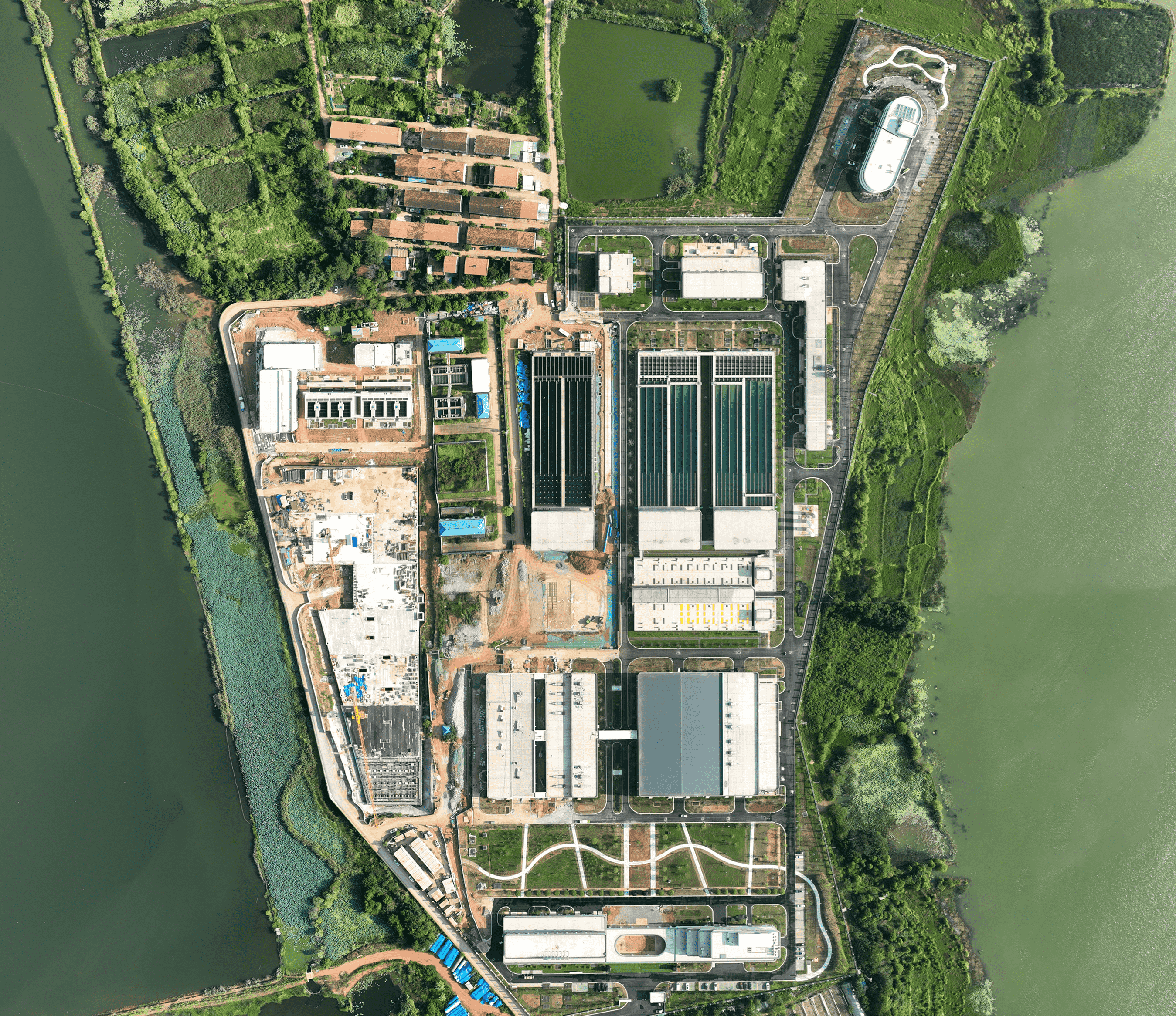新華社：武漢梁子湖應急水廠建成通水